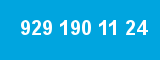 929 190 11 24